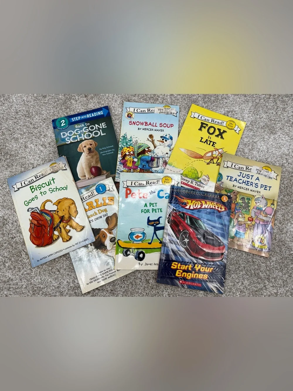 Beginner Reader I Can Read Children's Book Bundle Lot of 8